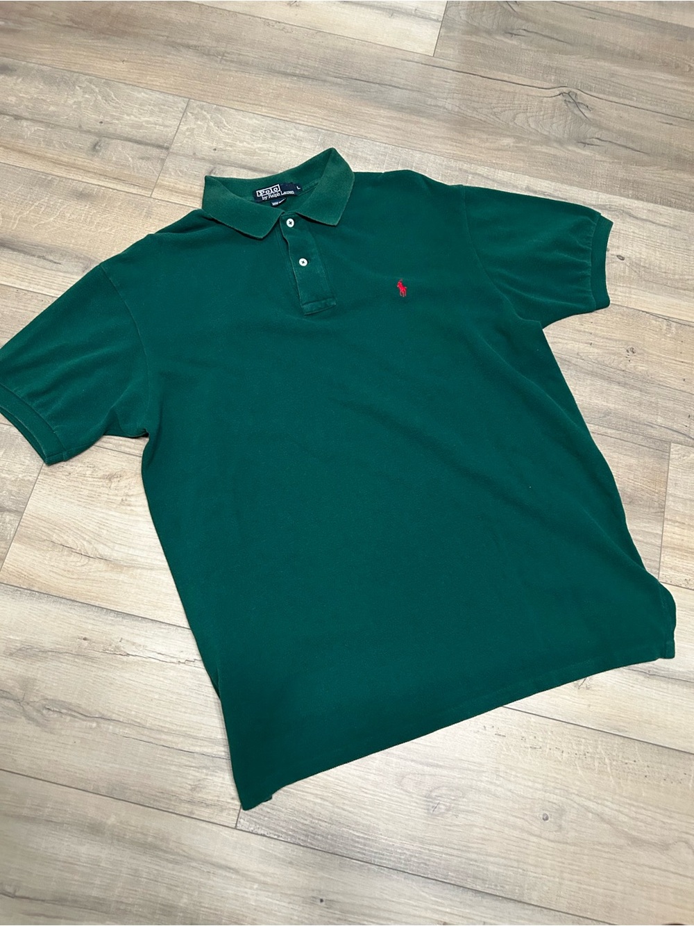 Ralph Lauren Dark Green Polo with Red Pony